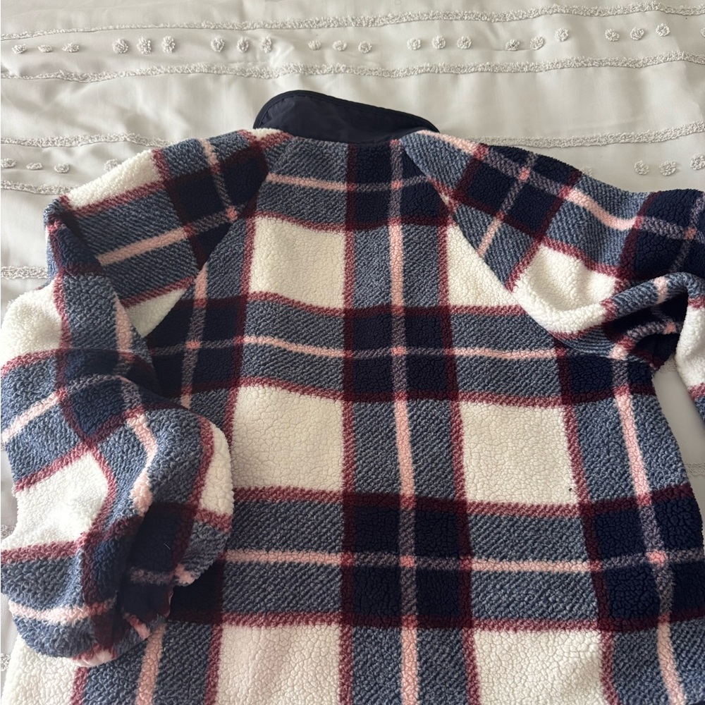 Plaid fleece Jacket medium - Picture 6 of 6
